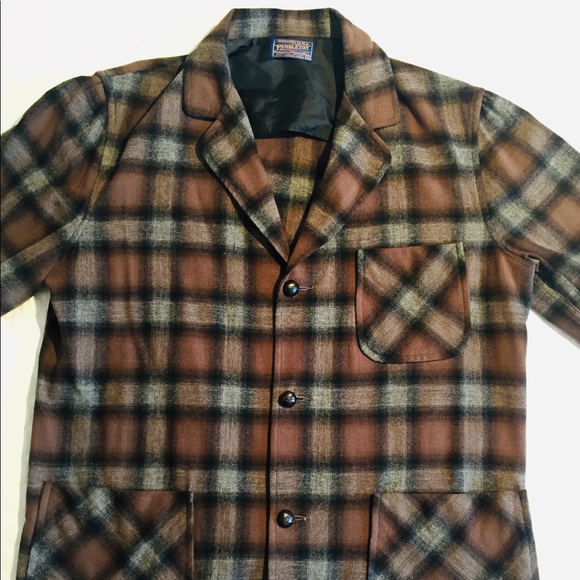 VINTAGE PENDLETON WOOL JACKET. NO FLAWS. UNIQUE.